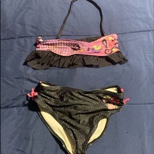 Girls size 7/8 (M) Descendants bikini.